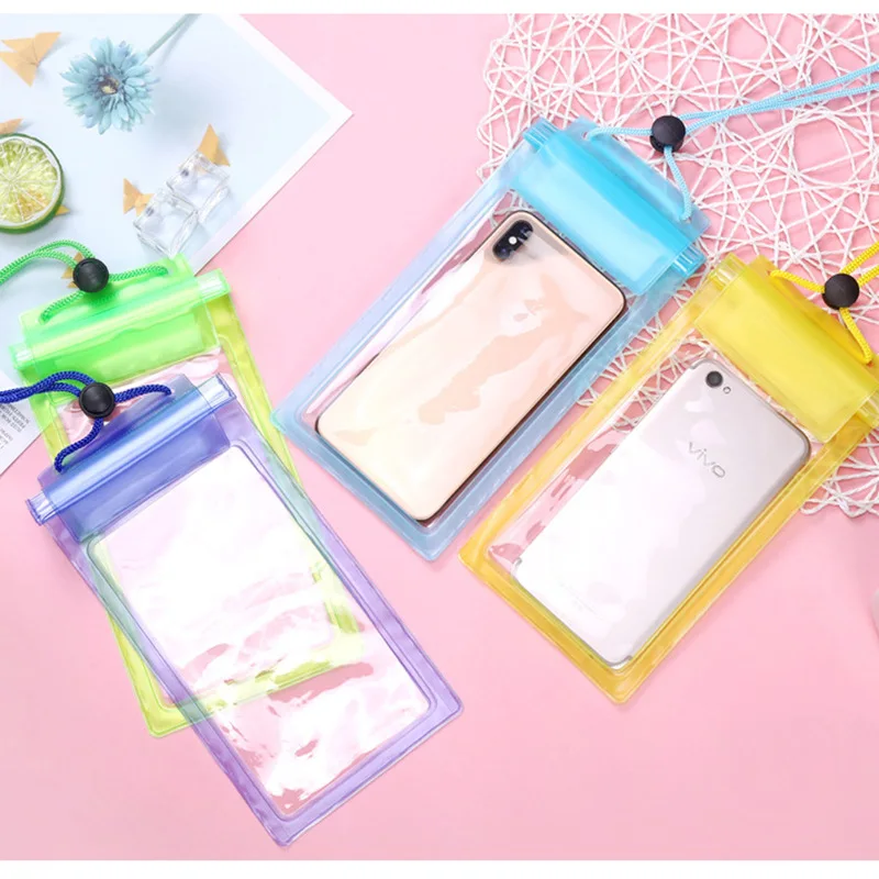 Universal Waterproof Bag for SUP Surfboards - Transparent Underwater Protective Phone Case