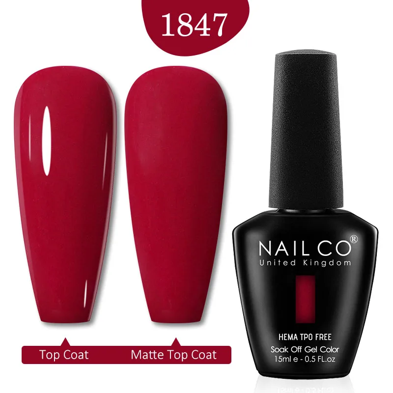 Radiant Red Gel Polish - 15ML Premium Semi-Permanent Nail Varnish