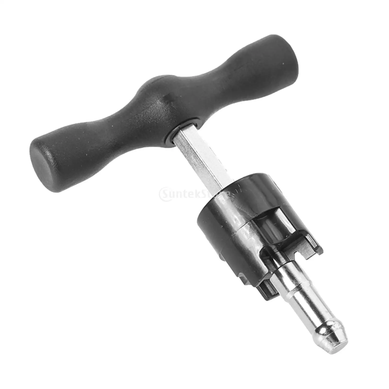 T-Calibrator Tool Accessory Whole Circle Hole Chamfer Tool Repair Internal and External Reamer Handle for Plastic Pipe Plumbing