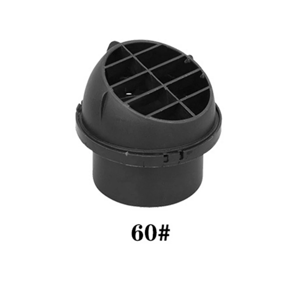 Air Diesel Heater Duct Pipe 42mm 60mm 75mm Air Vent Ducting Piece Outlet Rotable For Webasto Eberspaecher Diesel Parking Heater