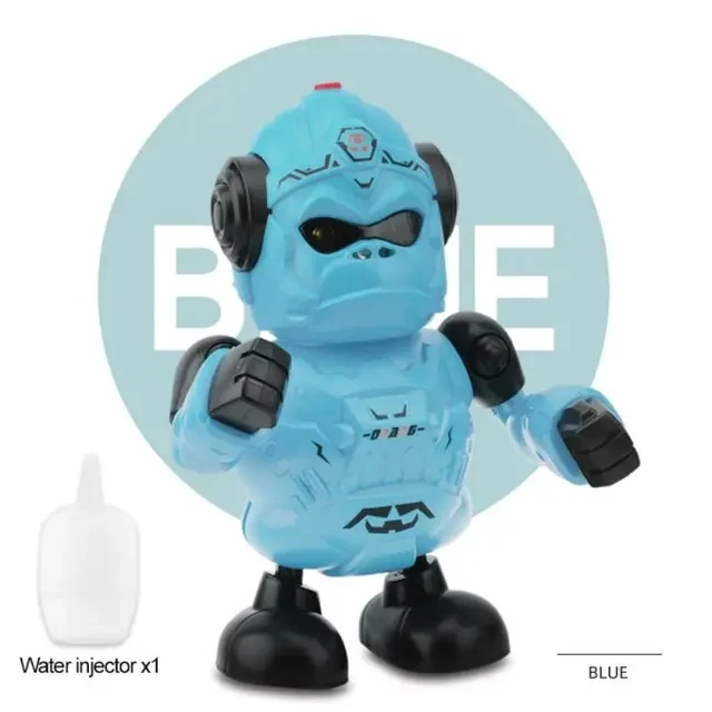 Spray Diamond Robot Multi Function Dance, Atomizing Robots Cool Lighting Electric Dance Robot Toy 5