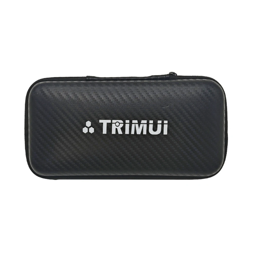 Trimui 스마트 프로 휴대용 게임 콘솔 케이스, 블랙 하드 여행 보관 가방, 비디오 게임 콘솔 휴대용 가방