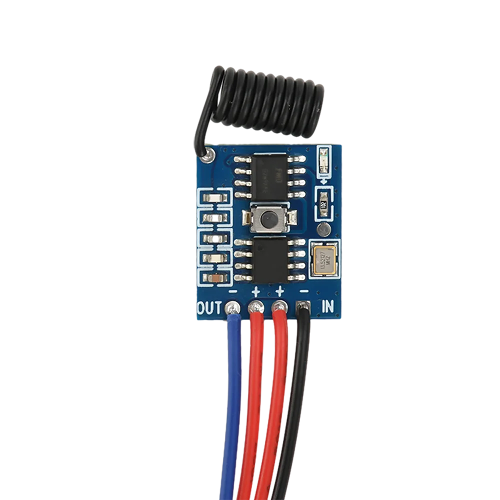 40W LED Switch Module-DC3.3-24V Explosion Flash Dimming Breathing Light 5V/12V Miniature Remote Control Home Automation