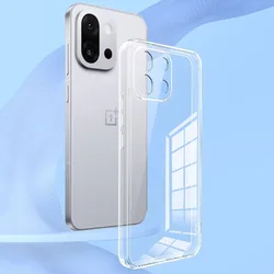 Ultra-Slim Transparent Soft TPU Phone Case - Clear Protective Cover for OnePlus 13T (Transparent)
