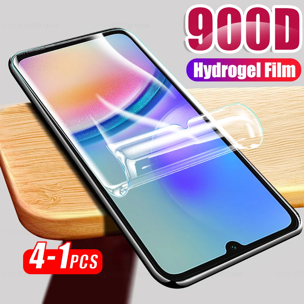 

Гидрогелевая пленка с полным покрытием для Samsung Galaxy A05 A05s A15, Защитная пленка для экрана Sumsung A25 A35 A55 2023, мягкие защитные пленки, 1-4 шт.