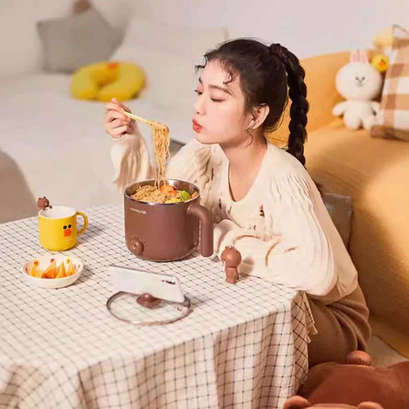 Electric Cooker Electric Rice Cooker Electric Frying Pan Electric Hot Pot Joyoung Mini Household Electric Cooker 220V Multi Cookers Portable Mini Hot Pot Rice Noodle Cooker