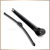 Wiper 13" Rear Wiper Blade & Arm Set Kit For VW Tiguan MK1 2007-2016 2008 2009 2010 2011 2012 Windshield Windscreen Rear Window 2