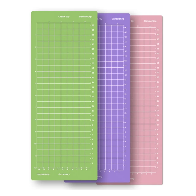 3 pcs Replacement Cutting Mat for Cricut Explore Air StandardGrip Adhesive Cut  Mats Replacement for Crafts Sewing All Arts