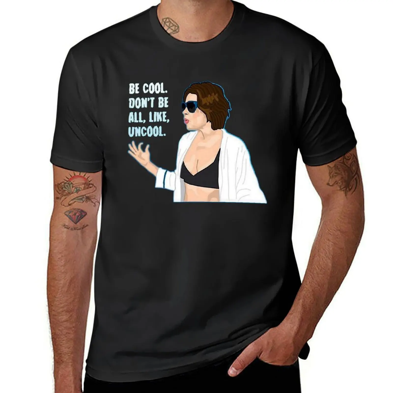 

Don_t Be All Uncool T-shirt for a boy summer top mens plain t shirts