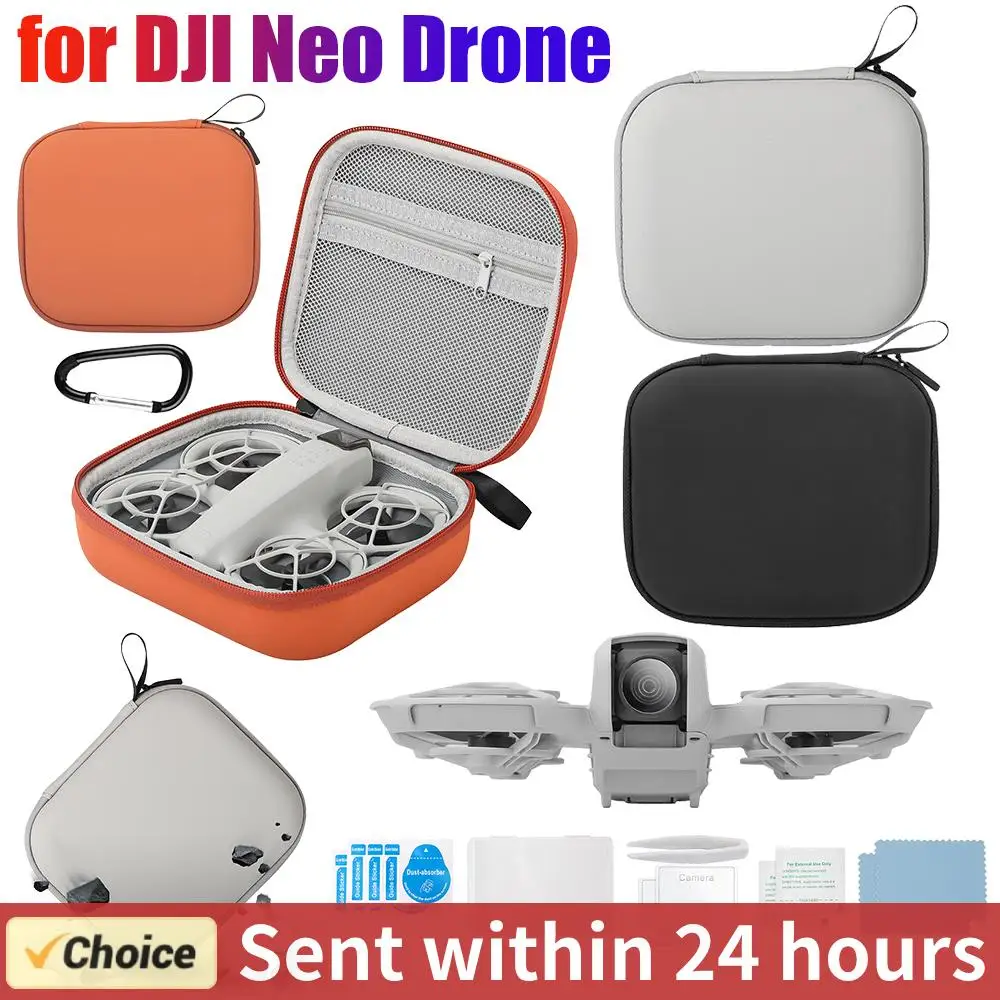 Portable Carrying Bag Case for dji Neo Drone Hard PU Travel Storage Bag Shockproof Case Waterproof Box for dji RC-N2 Accessories