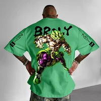 Dragon Ball Inspired Goku Red Oversized T-Shirt – Anime Streetwear Tee - Image 4