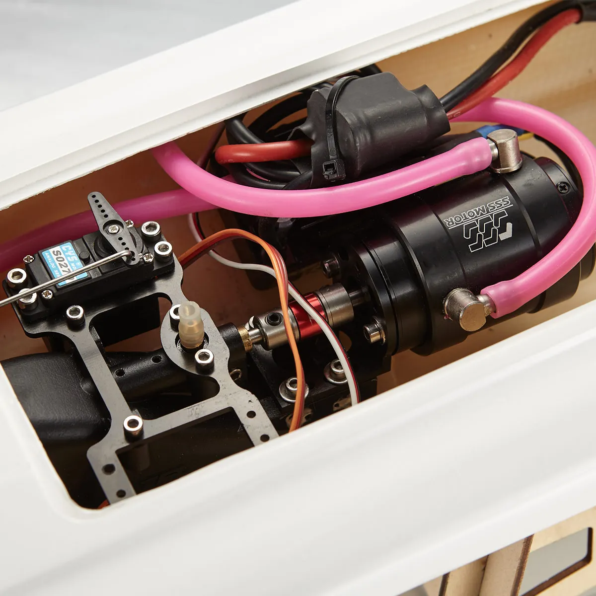 TFL 1151 Jet Boat Buitl-in 24mm Jet Drive Power System  Fiberglass RC Electric Boat 5