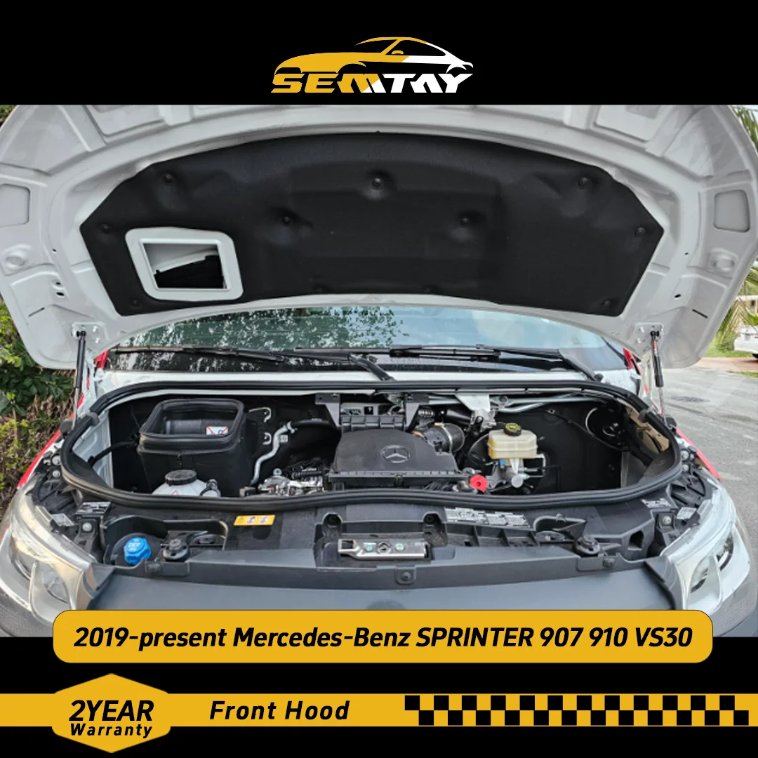 SEMTAY Hood Struts Compatible with &ndash;present Mercedes-Benz SPRINTER 907 910 VS30 Bonnet Lift Support spring Shocks Damper gas spring gas strut fitting tailgate damper