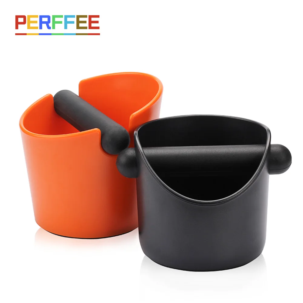 

Knock Box for Espresso Coffee Grounds Anti Slip Coffee Grind Dump Bin Coffee Powder Residue Box Coffee Tools Cafe Accessories