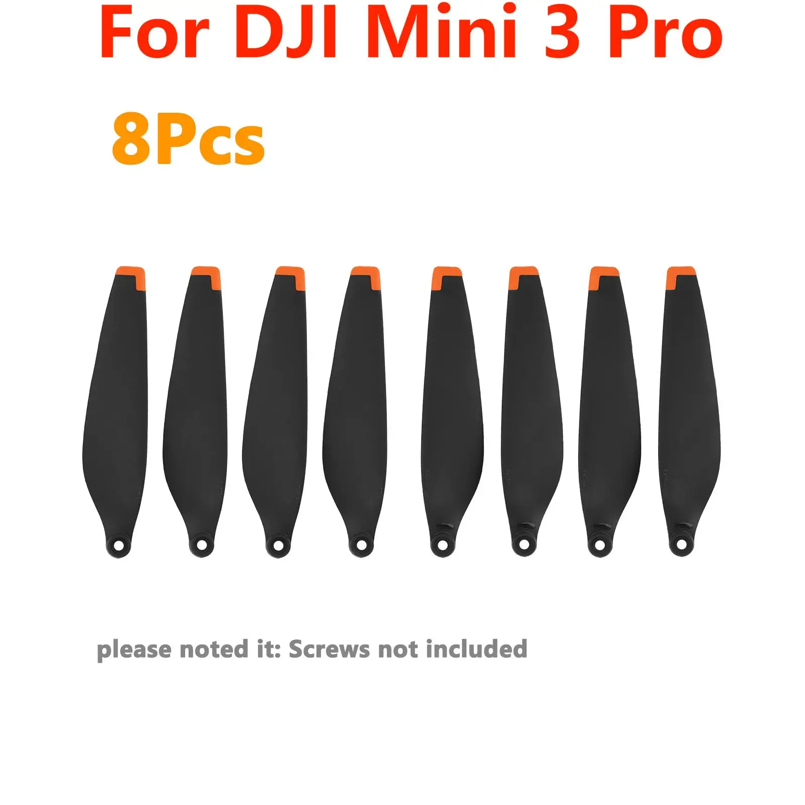 Drone Propellers 8pcs Propellers Mini 3 Pro 6030F Low Noise Drone LightWeight Wing Fans Spare Parts Quick Release for DJI Mini 3 Pro Accessories propeller replacement parts,drone propeller blades,drone propeller,drone propellers