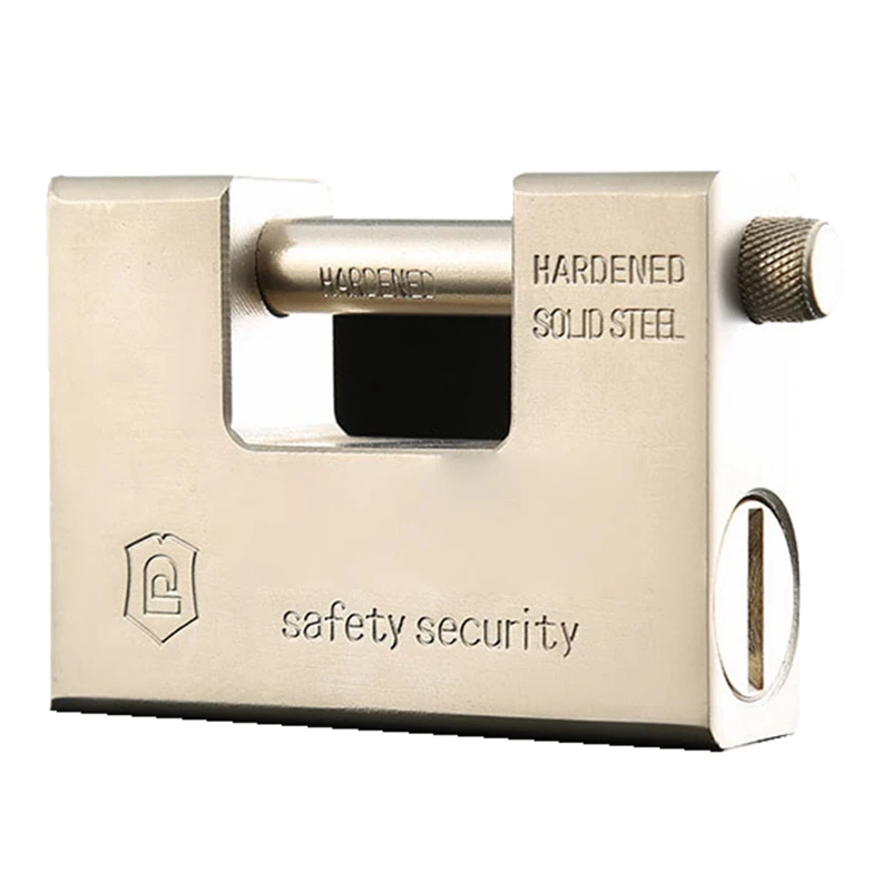 Heavy Duty Armoured Padlock Security Lock Container Warehouse 4 Keys 94MM-Y41A