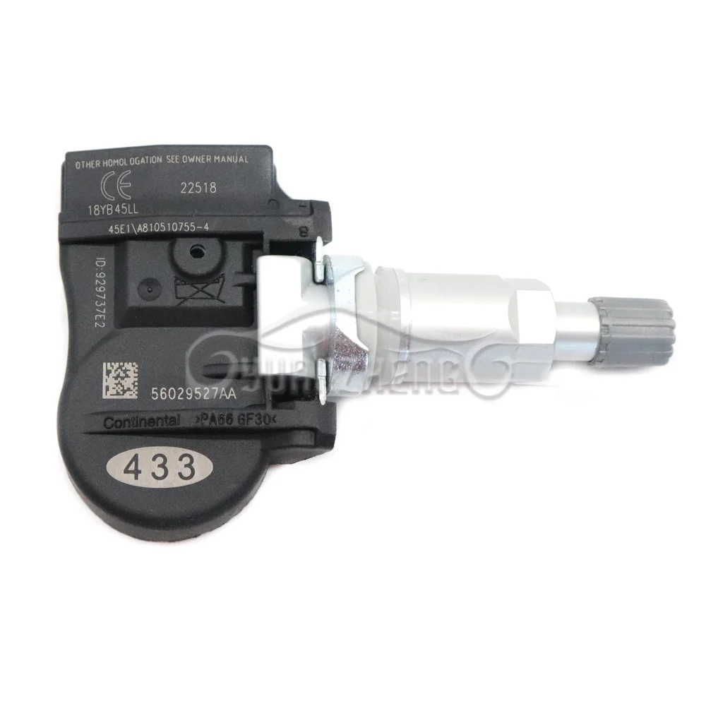 ڵ TPMS Ÿ̾ з ͸ ý , ũ̽ 200 긵   ׷ ĳ , 56029527AA, 433Mhz