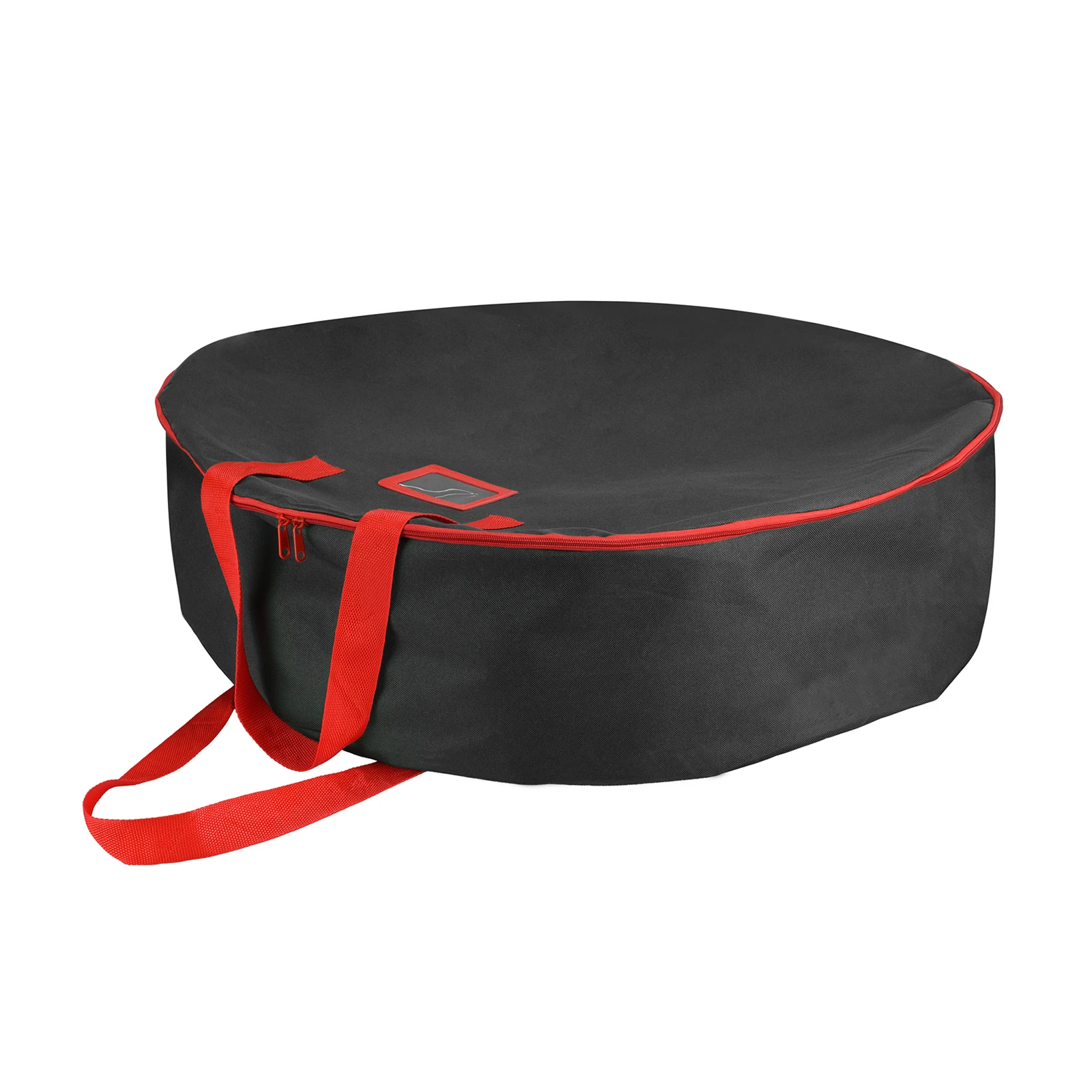 Storage Bag Wreath Container Handles Canvas Oxford Cloth Christmas Party Decoration Zippered Clean Up Home Supply Organized Bags