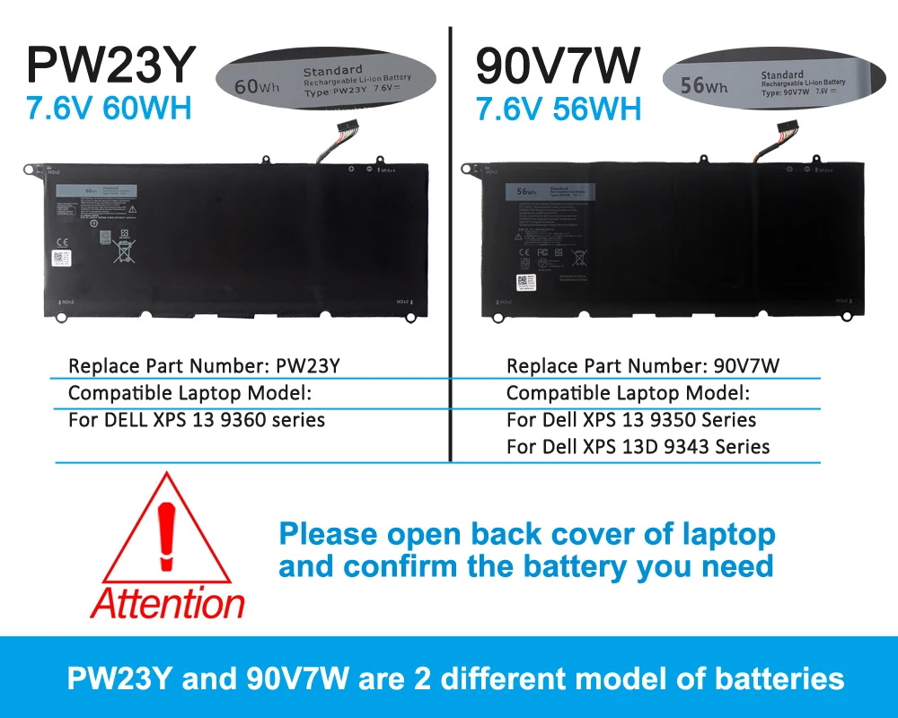 etesbay bateria do portátil para dell xps jhxpy