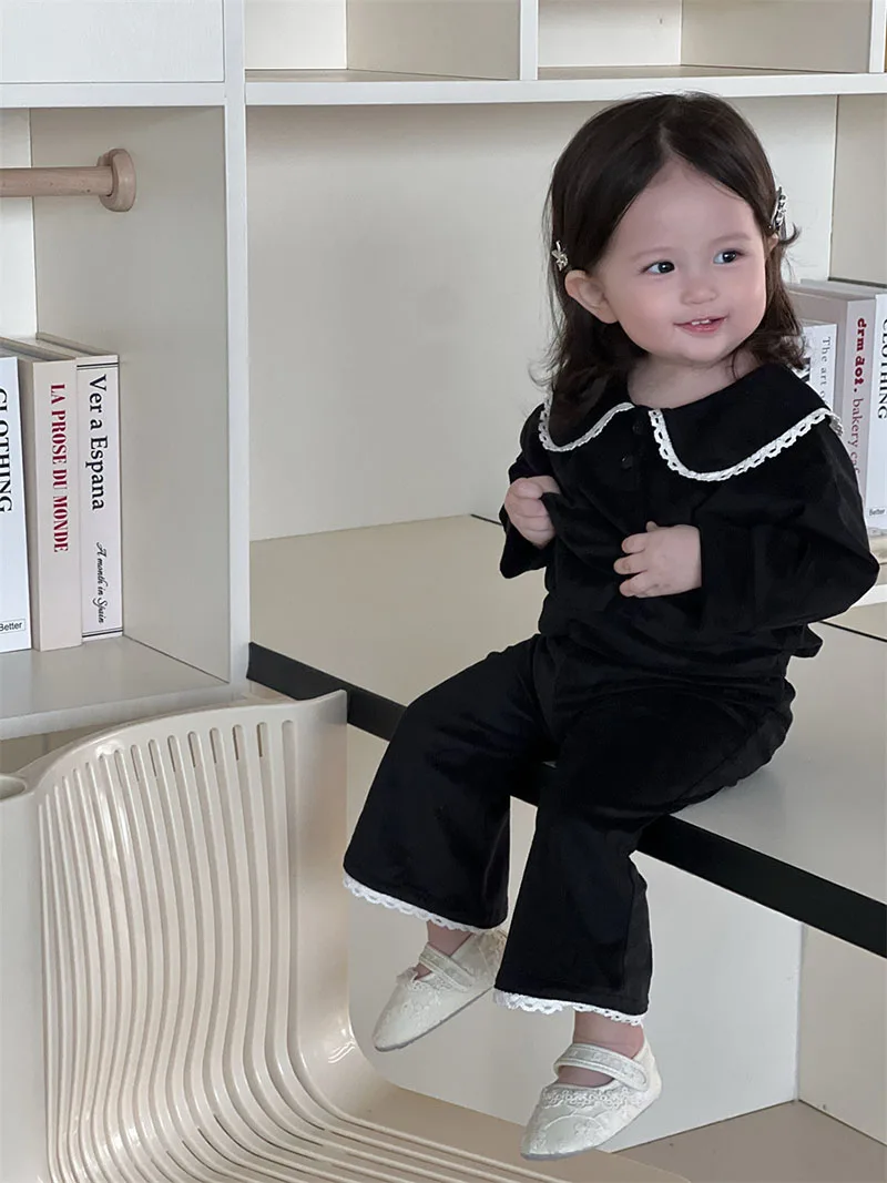 Cute Baby Girls Spring Clothes Set