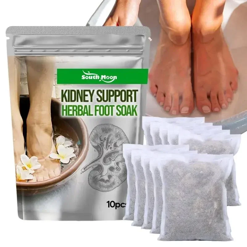 10pcs/bag Herbal Foot Soak Ginger Lymphatic Kidney Support Bath Wormwood Feet Bath For Sleep Foot Powder 수면제