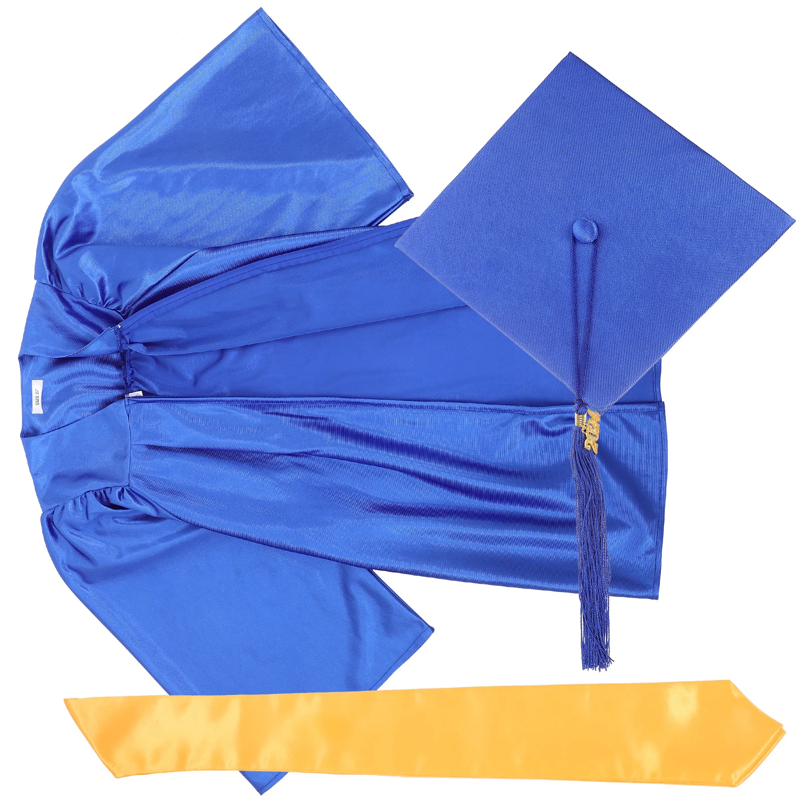 

1 Set Kids Graduation 024 Hats Graduation Sash Tassel Cap Size 27
