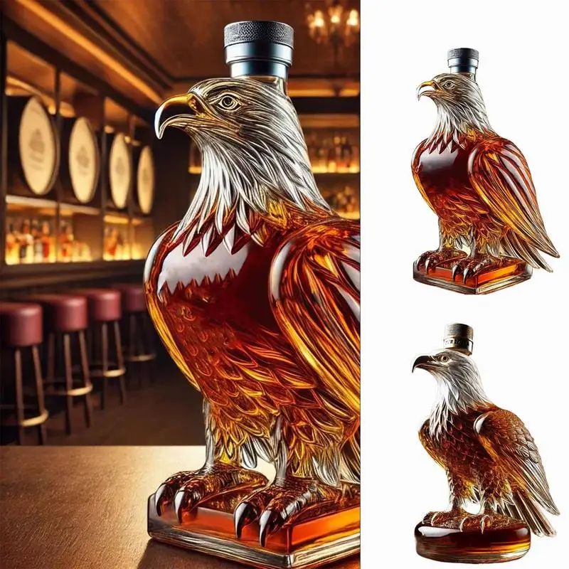 Whisky En Forme D'aigle Bouteille De Whisky Unique Eagle Dru00f4le D'aigle Bouteille De Whisky Carafe Whisky Personnalisé