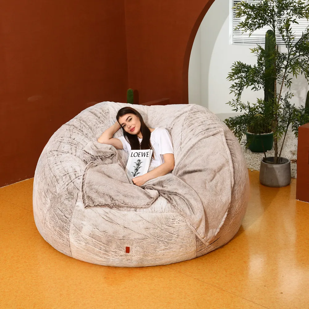 Juste de Canapé Géante, Coussin Inclinable, Doux et Confortable,  2006/Fourrure - AliExpress