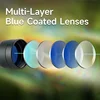 Small Magnifying Telescope Folding Magnify Glasses with Rotating Protective 2