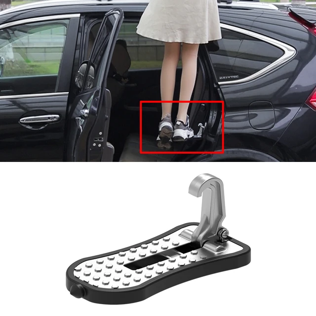 Paso extendido para puerta de coche, portaequipajes plegable para