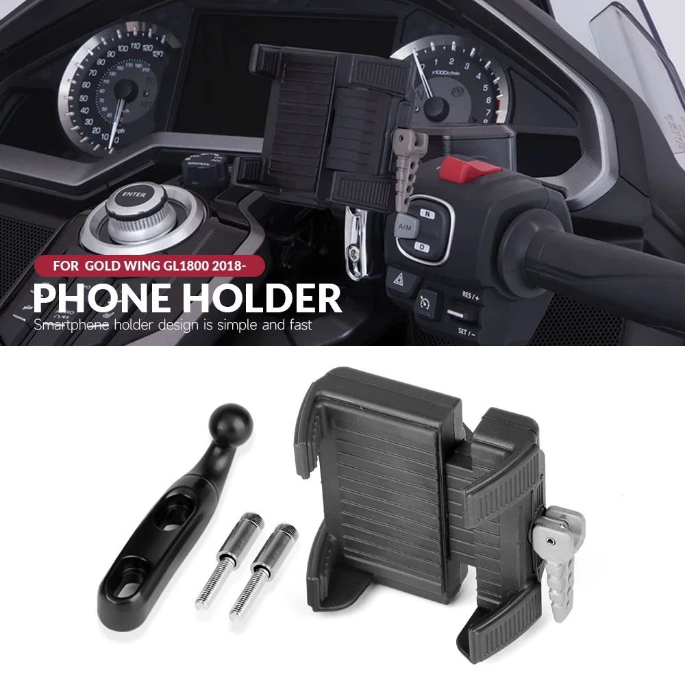 For HONDA GoldWing GL1800 F6B DCT GPS Phone Holder