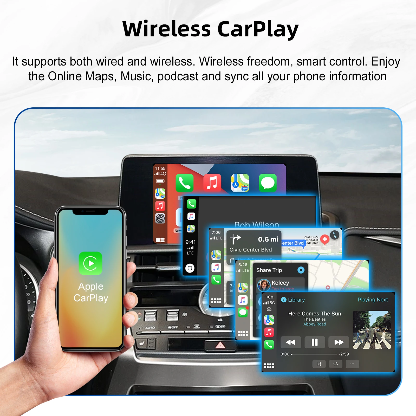 Lexus CarPlay Retrofit Kit 2018-2021