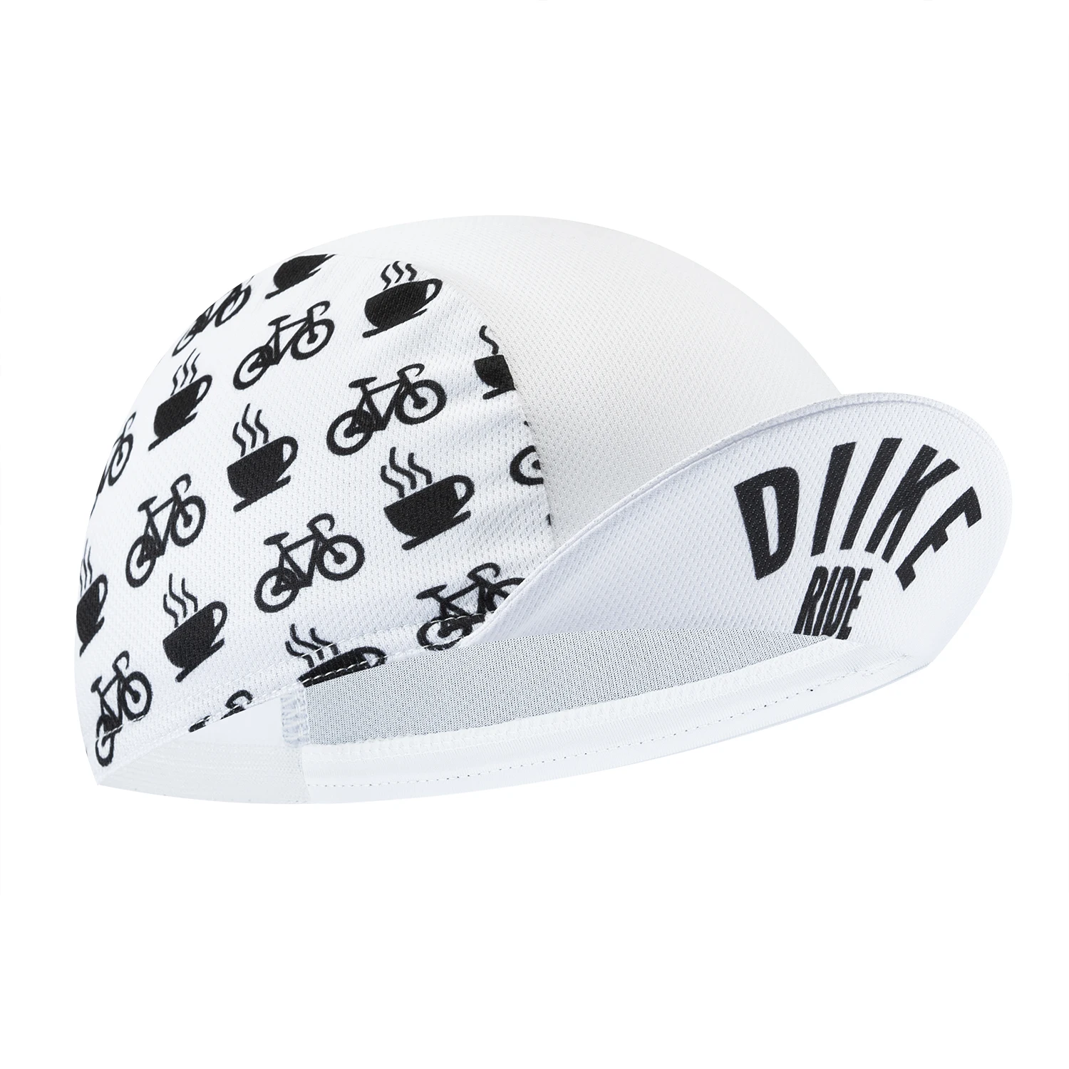 HISERWA Classic Retro Cycling Caps Beer Coffee Ice Cream Cartoon Polyester Cycling Caps Bicycle Quick Dry Sports Hats Summer 4