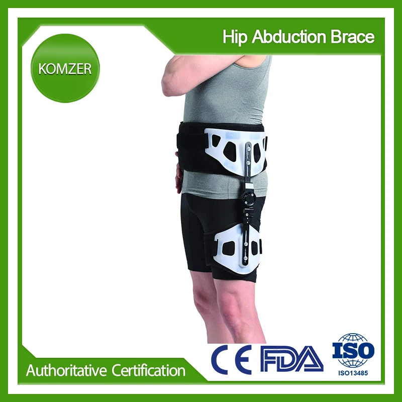 KomzerHipAbductionBracePostopRomHipJointProtectorStabilizer