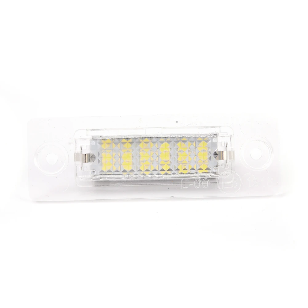 

2 шт., автомобильные фонари для номерного знака, 18SMD 6000K