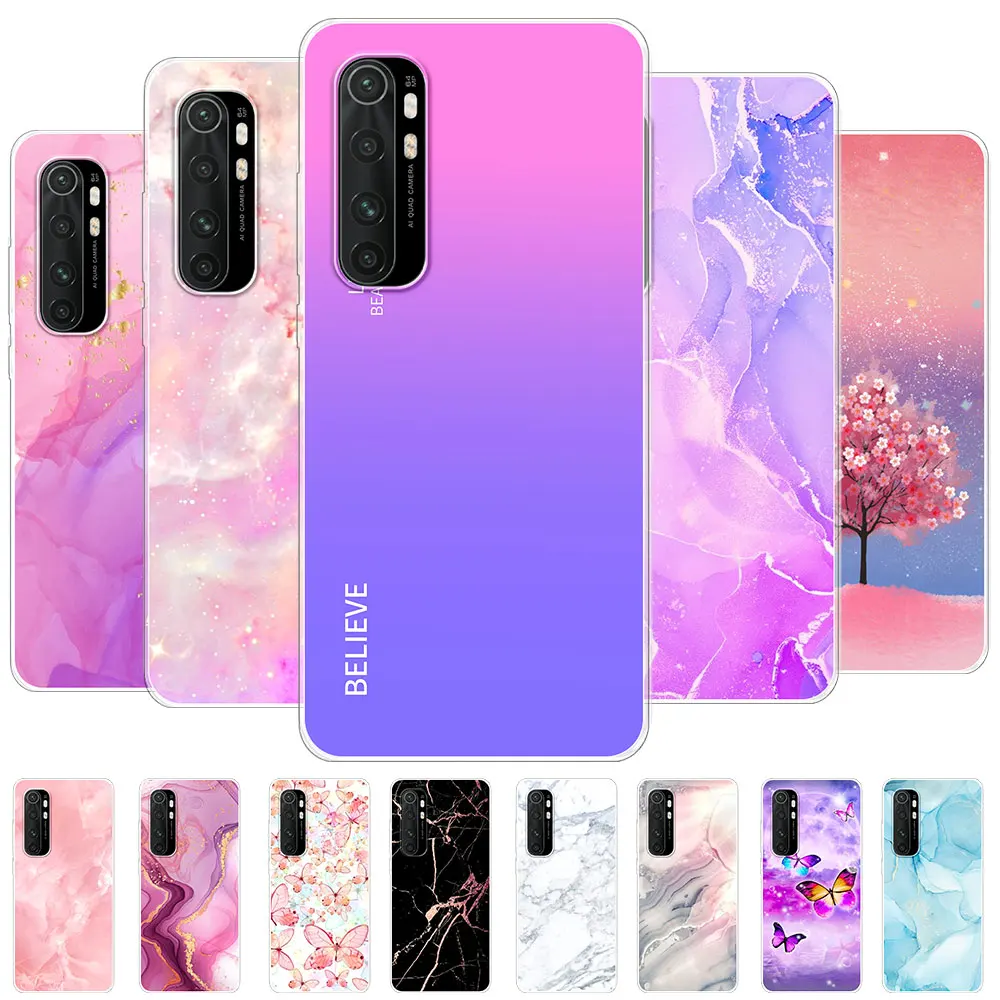 Per Xiaomi Note 10 Lite Custodia Per Xiaomi 10I 10T 10 Lite 10 Pro Cover Clear Silicone Soft Coque Per Xiaomi 10T Pro 10T Lite Funda