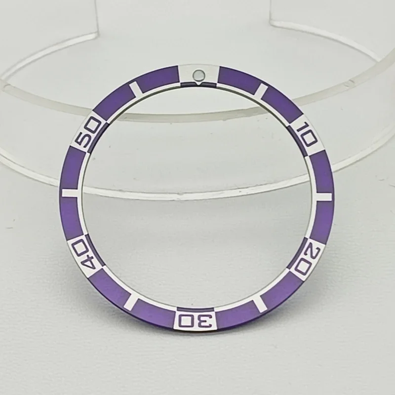 Flat Aluminum Watch Bezel Insert - 38x31.5mm