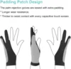 1Pcs Palm Rejection Digital Art Glove with Two Finger for Drawing Tablet Sketching Display Art Painting iPad Pencil Graphics 4