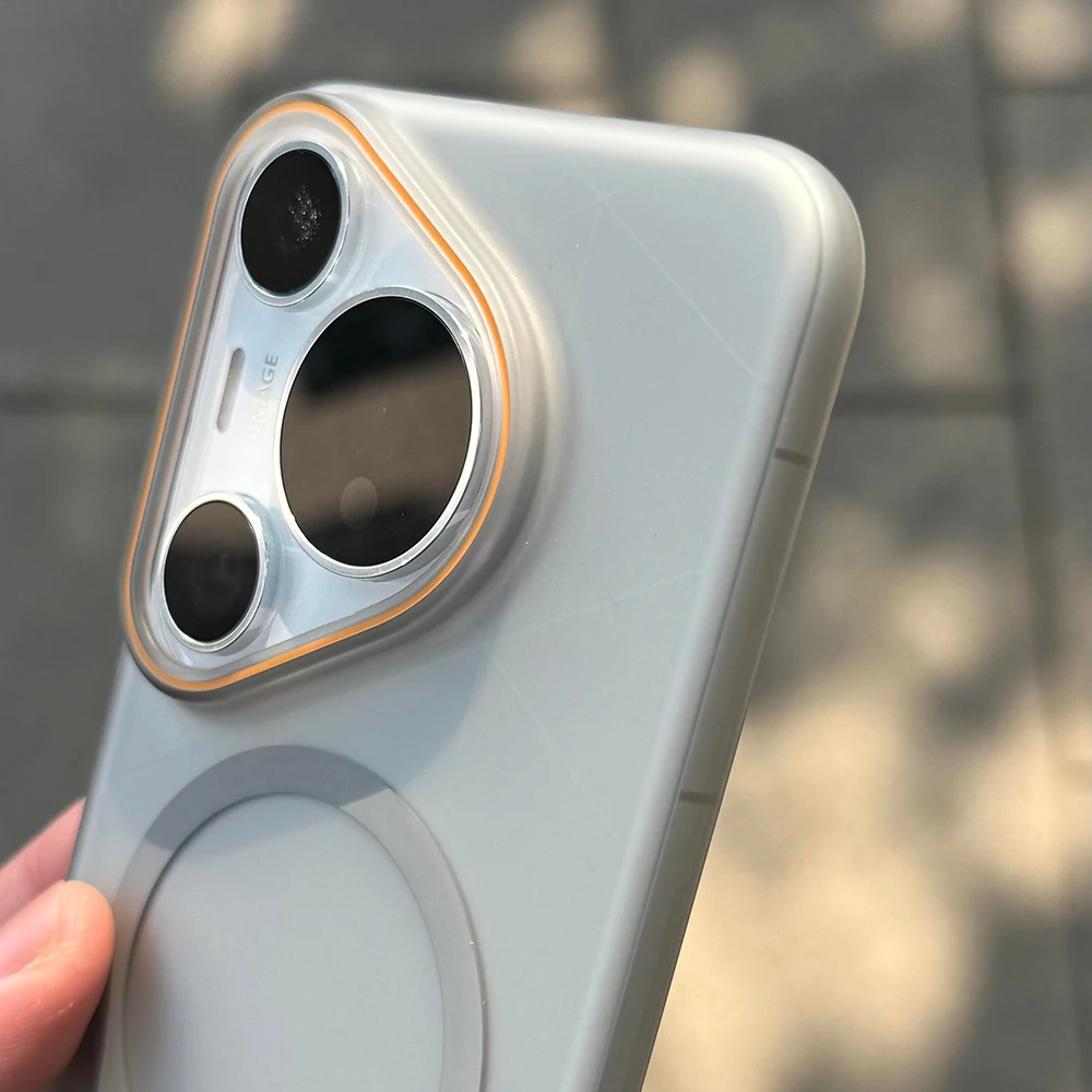 Luxury Magnetic Shockproof Wireless Charging Case