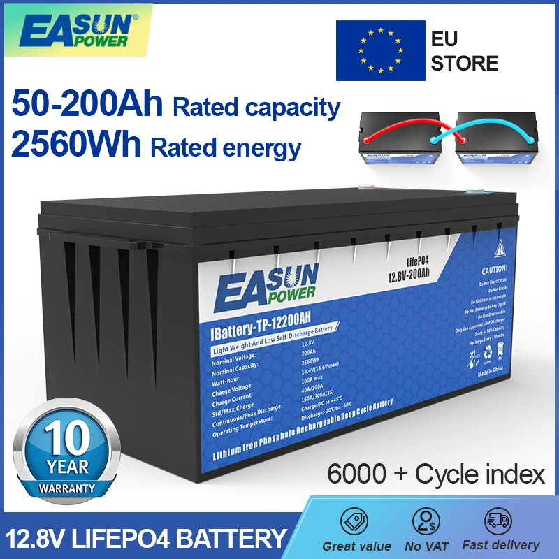 Akumulator LiFePo4 12V 24V 200Ah/150Ah/100Ah/50Ah akumulatory litowe ...