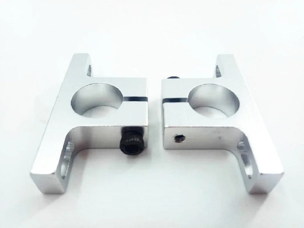 Lot de 4 supports moteur en alliage d'aluminium pour tube carbone, adaptés aux drones quadricoptères et hexacoptères