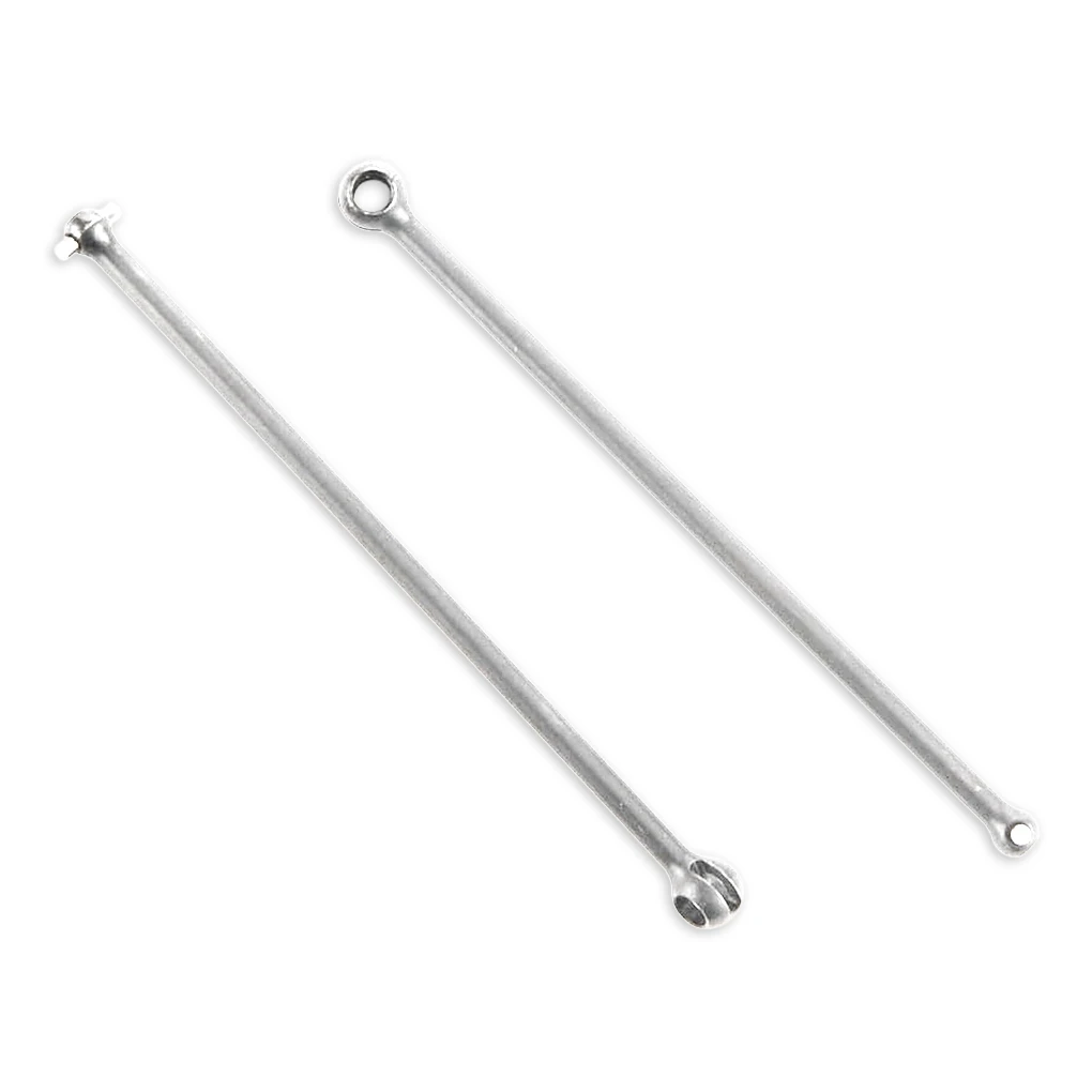 

2pack/lot Drive Shaft For Rc ARRMA 1/5 Durable Drive Shaft For RC ARRMA 1/5 Metal 100 Brand New silver