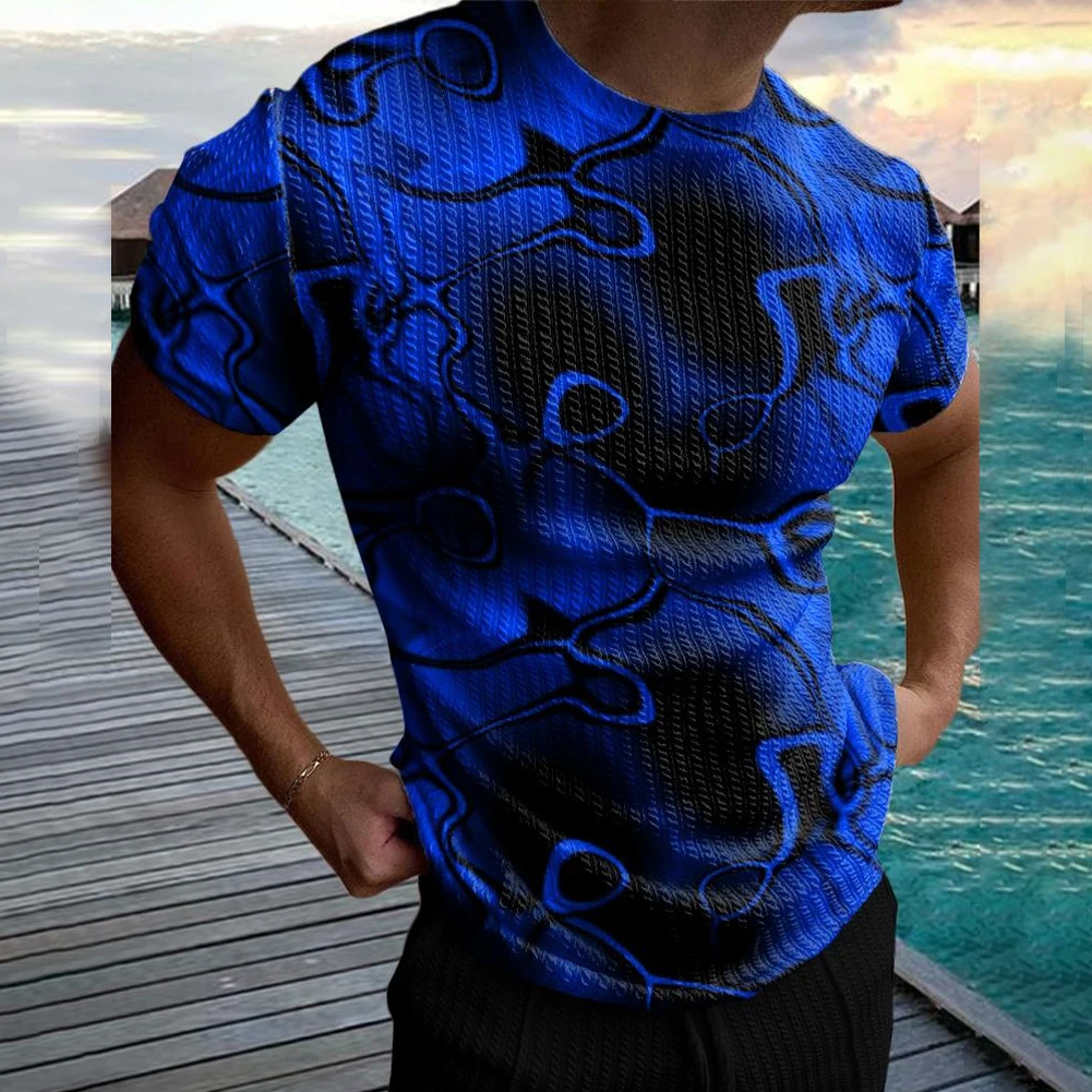 

Mens Casual T Shirt Streetwear Graphic Short Sleeve Novelty Muscle Top Tee