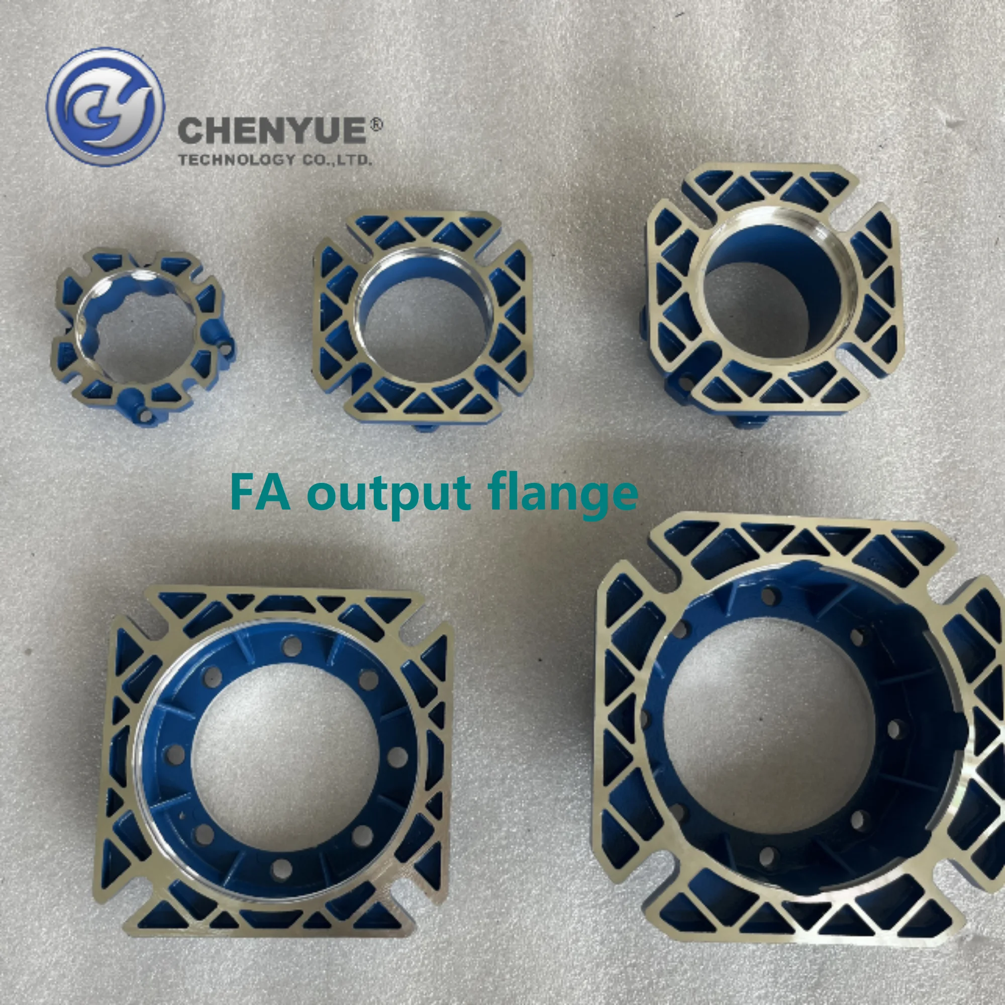 CHENYUE Output Flange FA FB FC FD FE for Worm Gearbox Worm Gear Reducer NMRV050 NMRV50 RV50 RV050