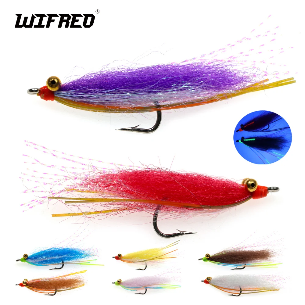 Wifreo 3PCS Crazy Charlie Fly Chainbead Eyes Bonefish Fly Permit Tarpon  Redfish Fly Saltwater Fishing Lures #4~ #2/0 - AliExpress