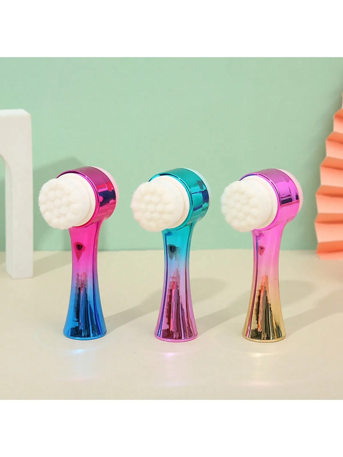 Facial Skin Cleansing Brush Face Brushes Skin Massager Cleanser Scrubber Blackhead Exfoliating Deep Cleaning Beauty Tool
