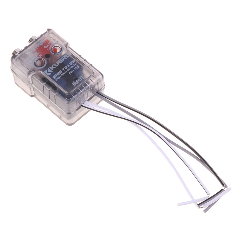 Convertisseur Ligne Haut Vers Bas PH-2 – Adaptateur RCA Réglable, Pour Autoradio, Ampli, Amélioration Son Voiture