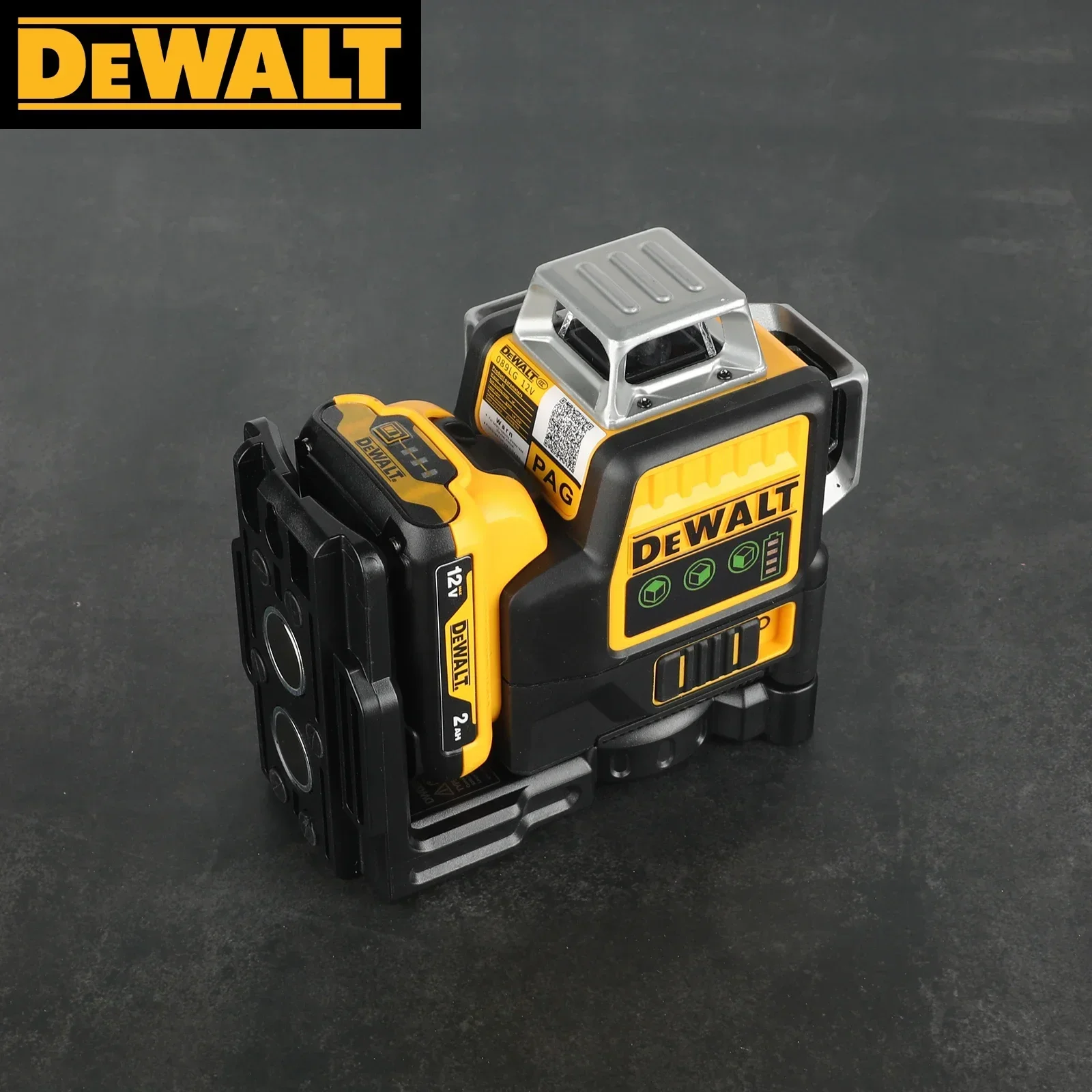 Dewalt DW089LG Laser Level 3 Sides*360 Degree Vertical Lines Horizontal 12V Lithium Battery Green Light Level Meter Outdoor laser level