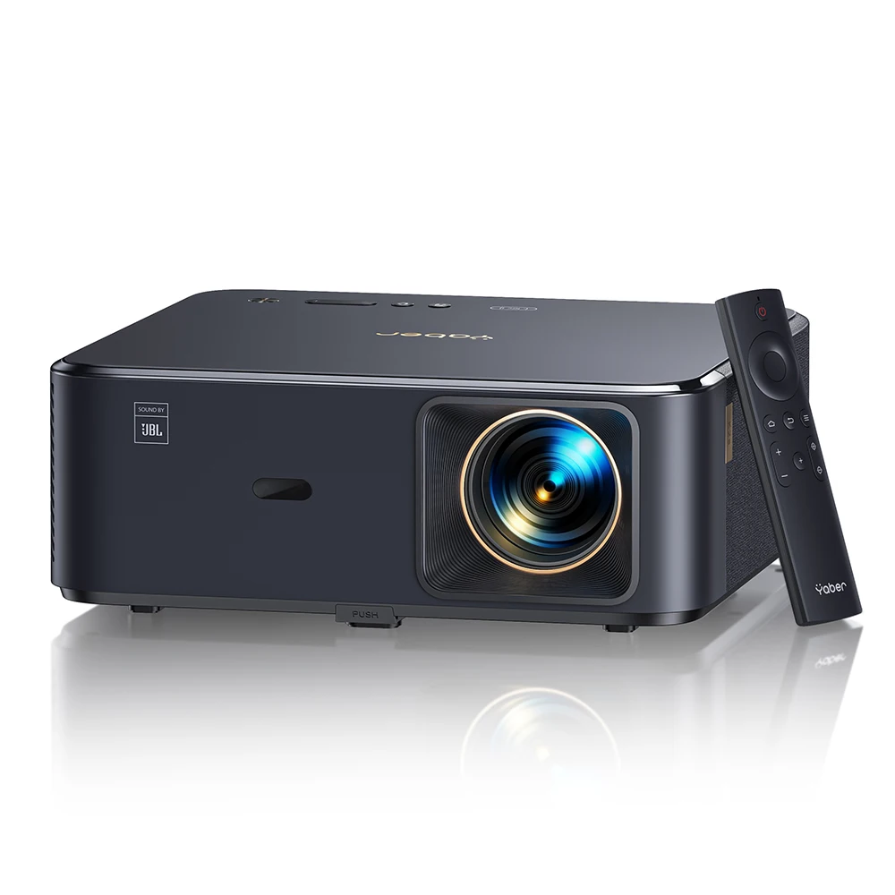 Yaber K2S FHD 1080P Projector Bluetooth WiFi Projector Dolby audio Sound  800 ANSI lumens NFC Auto-focus 4K Support