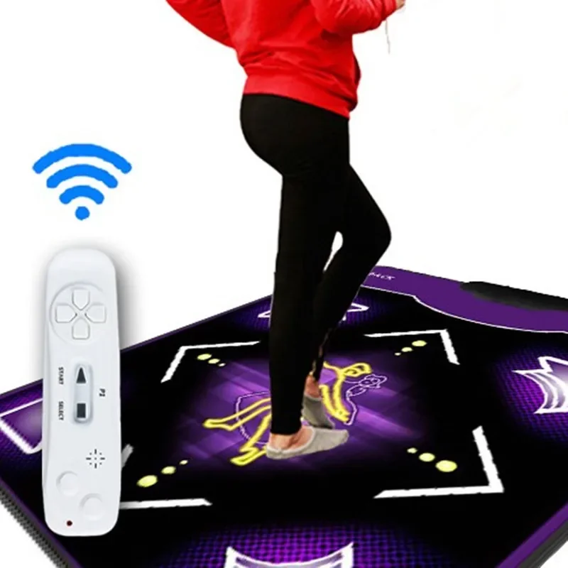 New extra large Motion Sensing dance pad blanket dance mat yoga mat for tv pc pad TV play games Fitness,2pcs remote controller